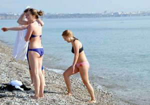 Turiste yaz bitmedi