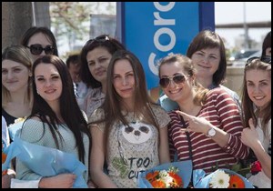 Sezonun ilk Polonyalı turistleri