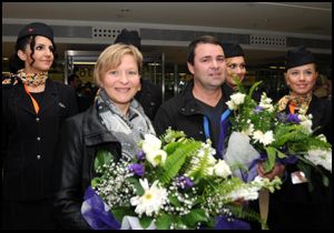 11 milyonuncu turiste özel karşılama