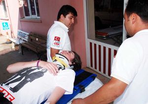 İngiliz turist hastanelik oldu