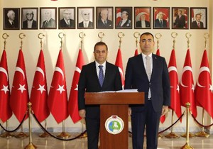 Vali Türker, İzmir Valisi'ni ziyaret etti