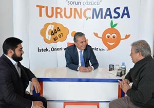 Randevusuz görüşmede projeler konuşuldu