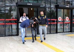 Alanya'da 2 şüpheli tutuklandı