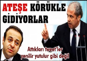 Ateşe körükle gidiyorlar