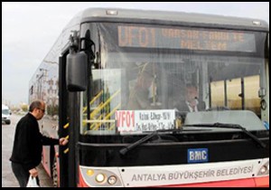 Antalya'da toplu ulaşımda 'Özgecan yönetmeliği'