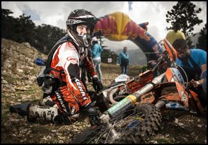 Kemer'de enduro heyecanı
