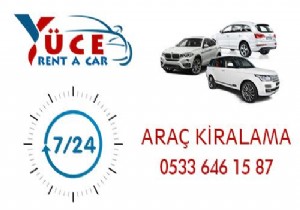 Antalya’da Aylık Araç Kiralamanın Adresi Yüce Rent A Car