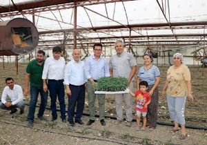 Milletvekili Uslu'dan üreticilere ziyaret
