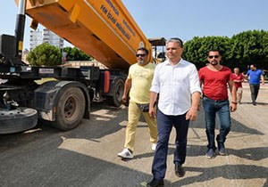 Başkan Uysal denetimde