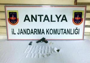 Manavgat'ta uyuşturucu operasyonu
