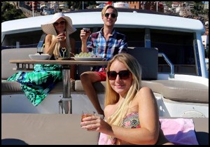 1 milyon liralık yat ile turistlere VIP tur