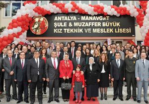 Hayırseverlerden Manavgat'a 2 yeni okul