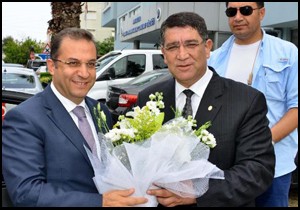 Vali Türker'den AESOB'a ziyaret