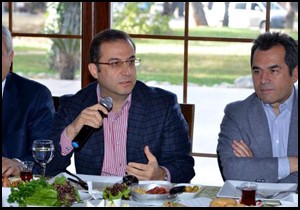 Vali türker hemşerileriyle buluştu