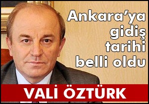 Vali Öztürk Antalya'dan ayrılıyor