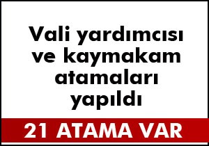 21 atama var