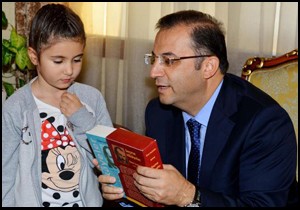 Sanat gönüllüleri Vali Türker'i ziyaret etti
