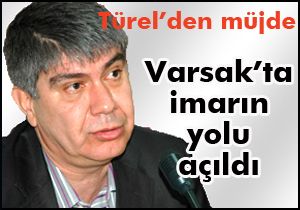 Varsak ta imarın önü açıldı