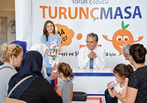 Başkan Uysal vatandaşları dinledi