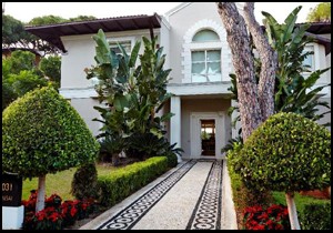 Putin, Atatürk çiçekli villada kaldı