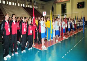 İşitme engelliler voleybol şampiyonası başladı