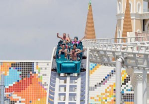 Water coaster heyecanı