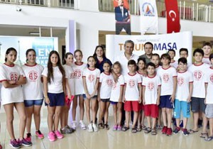 Küçük yüzücülerden teşekkür