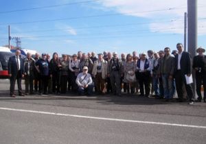 Avrupalı tramvay severlerden ziyaret