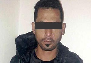 Hırsız gardırobun üzerinde yakalandı