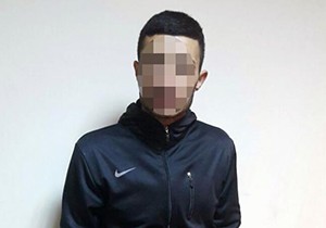 Nüfus cüzdanını düşürünce yakalandı