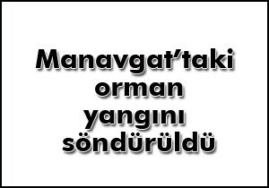 Orman yangını söndürüldü
