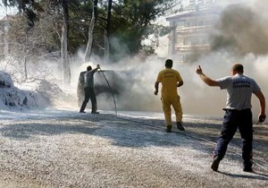 Manavgat'ta 2 araç yangında kül oldu