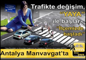 Manavgat ta yaya önceliği projesi başlatıldı