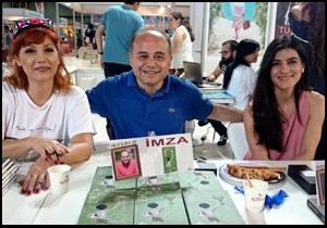 Antalyalı yazar, Kocaeli'nde okuyucularla buluştu