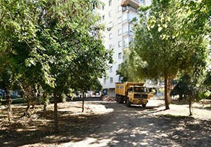 Meltem Mahallesi'nde yeşil kuşak