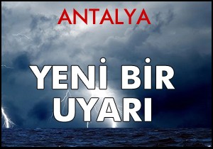 Uyarı var