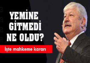 Akaydın yemin etmeye gidemedi dava kaybedildi