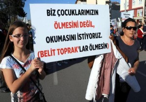 Mahallede eylem var