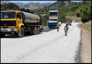 Manavgat'a 30 kilometre grup yolu