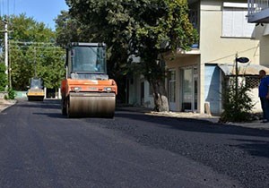 Çakırlar ve Zümrüt te sıcak asfalt çalışması