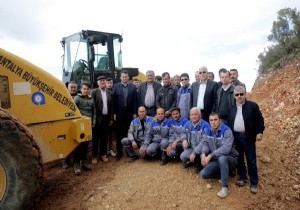 Aklar Yaylası'na yeni yol