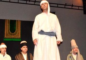 Yunus Emre'nin hayatı sahnelendi