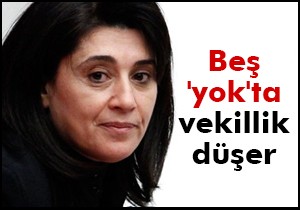 Beş  yok ta vekillik düşer