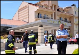 Otelde 41 kişi zehirli gazdan etkilendi