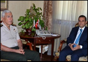 Orgeneral Atay'dan nezaket ziyareti