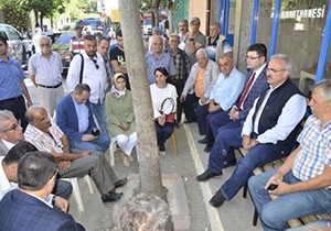 Vali Karaoğlu'nun İbradı ziyareti