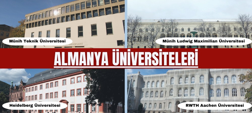 Almanya Üniversiteleri – En İyi Devlet Üniversiteleri ve Kampüs Görselleri
